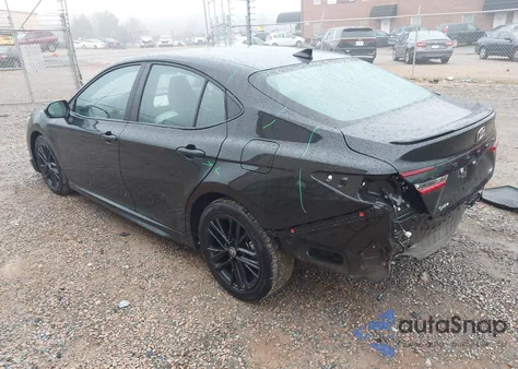 2025 Toyota Camry Se from USA, damaged, VIN 4T1DAACK0SU163448